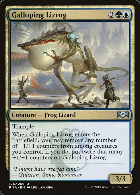 Galloping Lizrog